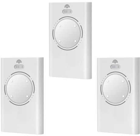 868MHZ Garage Door Opener Hand Transmitter Compatible with FAAC Garage Remote 4 Channels FAAC XT4 868 SLH LR, XT4 868 SLH, XT2 868 SLH, XT2 868 SLH LR,White (3)