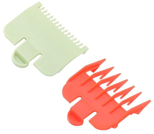 Fyearfly Clipper Aufsätze 2 Stück | 1,5mm/4,5mm Führungskämme für Haarschneidemaschinen | Präzises Trimmen & Stufenloses Schneiden für Salon & Haushalt