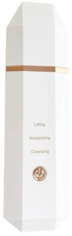 Espátula Facial Exfoliante Ultrasónica Impermeable Inalámbrica Recargable | Espátula extractora de poros para el rostro Para Limpieza Facial Profunda, Extracción de Poros, Absorción de Productos d