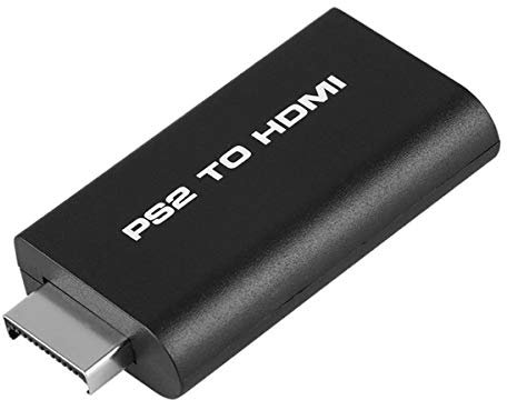 Adattatore video AV per Sony Playstation 2 PS2 a convertitore HDMI con uscita audio da 3,5 mm, per monitor HDTV HDMI
