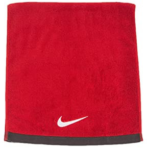 Nike Unisex – Erwachsene FUNDAMENTAL Towel Handtuch, White/Black, 60x120cm