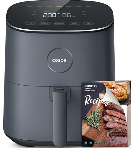 COSORI Heißluftfritteuse Airfryer , 9-in-1 Heissluftfritteuse 4,7 L, 55dB leise & max 230° Air Fryer, Backen, Braten, Tiefkühlen, Grillen, 55% energiesparend, spülmaschinenfest