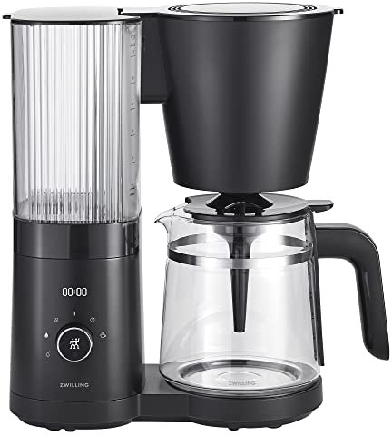 ZWILLING Enfinigy Glass Dropper Coffee Maker, Black