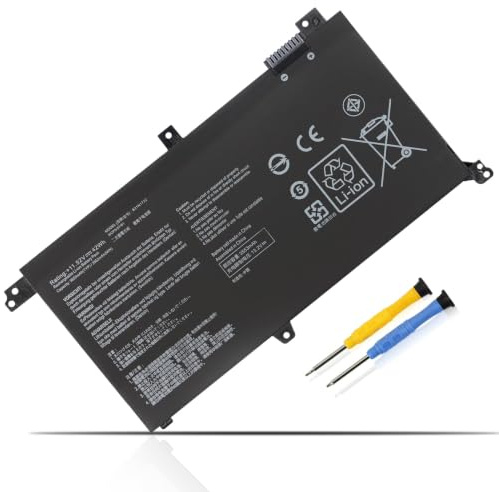 K KYUER 42Wh B31N1732 Laptop Akku für Asus Vivobook S14 S430FA S430FN S430UA S430UAN S430UN S430UF K430F K430FA K430U V430U X430U X430UA X430UN X430UF X430FA X430FN FX571GT FX571LH FX571LI F571GD
