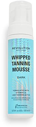 Revolution Beauty, Whipped Tanning Mousse, Quick Dry Fake Tan Formula, Dark, 200ml