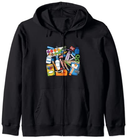 Creative Artist Boîte à outils avec stylo et stylo Sweat à Capuche