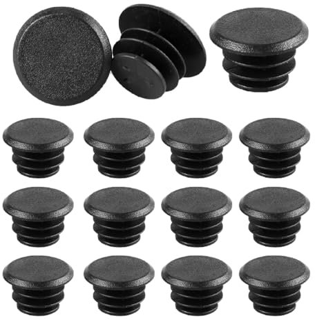 WUSJCOF 15 Stück Bike Grip Endkappe Fahrrad Lenker Kappen Fahrrad Lenker End Plug Lenker Bar End Plugs aus Kunststoff-für die Meisten Fahrrad, Mountainbike, Rennrad, MTB, BMX