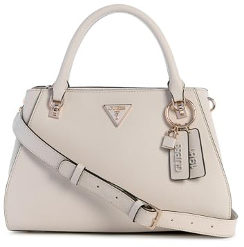 GUESS Noelle Luxury Satchel Bone