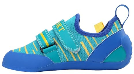 ForceRoute Pies De Gato Transpirables,Zapatos De Escalada Juveniles,Pies De Gato para Hombre Y Mujer,Efecto Antideslizante Y Amortiguador,Adecuado para Escalada Deportiva,Y Entrenamiento En MontañA