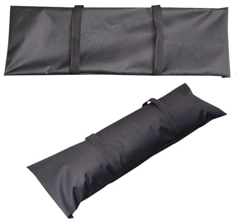 Umbrella Sandbags, Arched Sandbag Weights, Empty Canopy Sandbag Weights, Umbrella Stand Stabilizer, Outdoor Patio Umbrella Weights, Sandbag Weights, Fillable Sandbags for Umbrella Base
