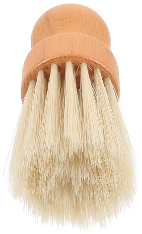 NULYLU Brosse à Poils Doux Brosse De Nettoyage Pour Voiture Lit Canapé Balai à Main Avec Manche Bois