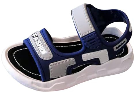 Generisch Sandals Boys Outdoor Trekking Sandals Wide Feet Children's Barefoot Sandals Trekking Barefoot Sandals Boys Breathable Summer Shoes Summer Shoes Boys EU 24-39, 9 Blue, 10 UK Child Normal