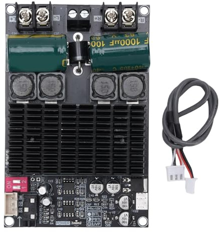 CHEOTIME TPA3221 Audio Pure Post Amplifier Board, Dual Channel Pure Rear Stage Digital Amplifier Board 200W AMP Bridged Mono Subwoofer Speaker
