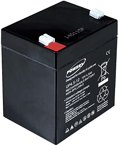 akku-net Blei-Gel Akku 12V 4,5Ah, 12V, Lead-Acid