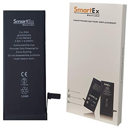 Smartex® Black Label Akku Batterie kompatibel mit iPhone 6S - 1715 mAh | 2 Jahre Garantie
