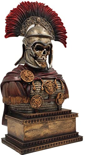 LOOYAR Römisches Imperium Römische Legion Undead Centurion Soldat Krieger Harz-Statue Skulptur Ornament