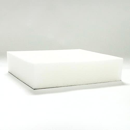 SaRani Polsterung für Stühle, Dicke Schaumstoff, weich, 30 kg/MC (45 x 45 x 4 cm)