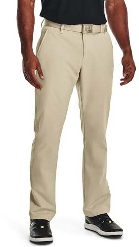 Under Armour Men's Matchplay Golf Pants, 289 Beige, 32/30