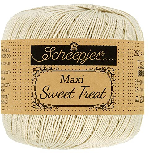 Scheepjes - Scheepjes 505 Leinen Maxi Sweet Treat Garn - 10x25g