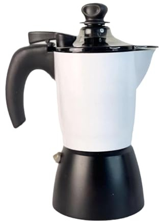 LOVIVER Caffettiera Italiana Moca Caffettiera per Cappuccino Latte 150ml Piano Cottura Macchina per caffè Espresso Caffettiera per la Cucina di casa Viaggi