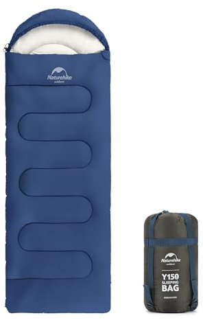 Naturehike Umschlagschlafsack, 3-Jahreszeiten-Deckenschlafsack mit Kleinem Packmaß, Ultraleichter Wasserdichter Deckenschlafsack, 220 X 85 cm Spleißbarer Schlafsack für Erwachsene(Linke Öffnung)