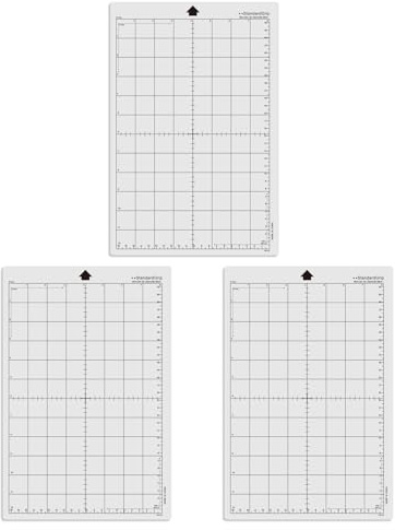 Schneidematten für Silhouetten, Hochformat, 30,5 x 20,3 cm, selbstklebend, Quilten, Cricket-Schnittmatten, Ersatzzubehör, 3 Bögen, Schneidematten für Silhouetten, Hochformat, selbstklebende