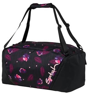 Satch Sporttasche Nassfach Schuhfach Reißverschlussfach Schultergurt Tragegriffe gepolstert Mystic Nights - Lila