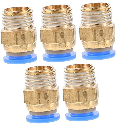 COSMEVIVI 5pezzi Raccordi Sgancio Per Connettori Crimp Cinch Per e Idropulitrici Facile Installazione Perdite