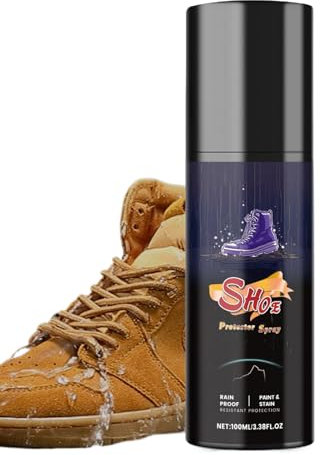 Spray Impermeabilizzante per Scarpe - Trattamento Impermeabile per Sneaker - Protezione Antiodore per Scarpe da Escursionismo, Tennis, Casa, Viaggi e Palestra