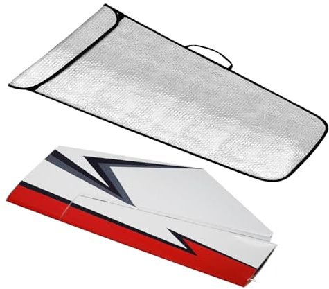 RC Flugzeug Wing Wrap | Wasserdichte Luftpolsterfolie – Flügeltasche mit Griff, für RC Flugzeug, Modell, Transport, Lagerung, Sendungsanzeige, 91 x 50 x 36 cm, Refer to description