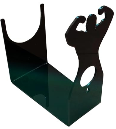Supporto Per Bottiglia Di Vino, Supporto In Acrilico Trasparente, Espositore Da Bancone Artistico | Concetto Di Figura Muscolare Migliorando L'Attività Interni Moderni, Accessorio Per