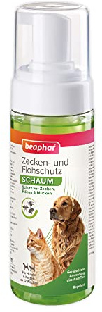Beaphar Zecken-und Flohschutz Schaum 150ml, Katze