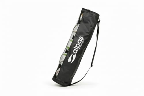ALPAS Extra Groß Fußball Ballnetz für 5 Bälle, Große Tasche Ballsack mit Kordelzug und Schultergurt, Mehrzweck Balltasche Netz, Balltasche Fußball Meshbag