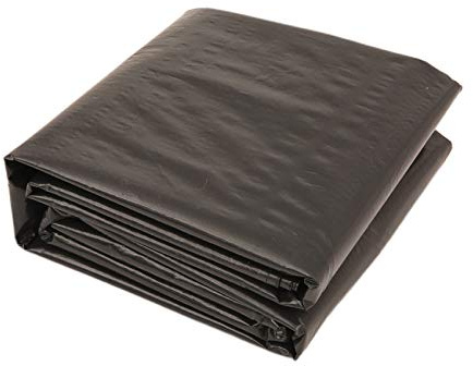 Alvantor Heavy Duty Tarp Waterproof 12'x12' Tarpaulin Ground Trailer with Rust Grommet Weather Resistant Cover Outdoor Camping 10 Mil Thick PE Floor Lightweight Mat Octagonal