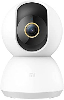 Xiaomi Mi 360° Home Security Camera 2K, telecamera Wifi Interno Sorveglianza, Rilevamento umano Intelligente AI, Risoluzione 2K, Rilevamento umano con IA -Lente 6P Apertura F1.4, Colore Bianco