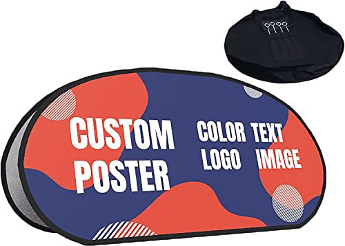 39x79 100x200cm Benutzerdefiniertes Pop-Up-Banner für Sportveranstaltungen, Werbekit, Ständer, Geschäftsschilder