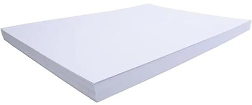 artdee® Bastelkarton – (100 Blatt / 180 g/m² / Weiß) – 100 Blatt Bastelpapier – Buntpapier zum Basteln – für grenzenlose Gestaltungs- und Bastelmöglichkeiten