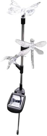 Happyyami Solar Lights Outdoor Dragonfly Solar Lights Butterfly Outdoor Garden Stake for Yard Decor Dragonfly Garden Light Led