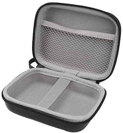 Étui de Transport Portable pour Appareil Photo Polaroid et Accessoires de Film, Housse de Rigide, Sac de Rangement de Transport pour Mini Evo Link Liplay, etc. (Black)