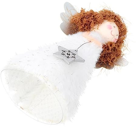 Beatifufu 1stück Weihnachtsengel Baumspitze Figurine Weihnachtsbaum Dekoration Für Festlichkeiten Hübsche Tischdeko Und Partybedarf Weihnachtsdeko