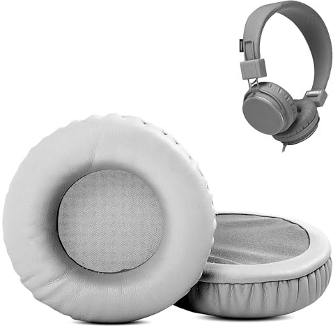 HTINDUSTRY Ersättningsdyna för öronkuddar Kompatibel med Urbanears Plattan Over Ear-hörlurar Örkuddar med mjukare proteinläder/minnesskum