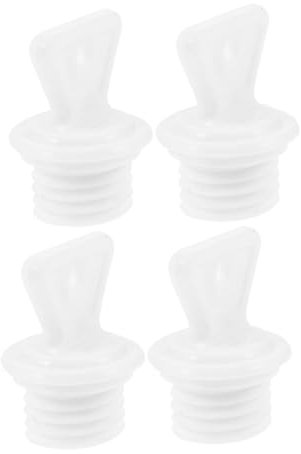 minkissy 4pcs Hot Water Bottle Spare Stopper Leakproof Rubber Sealing Plug for Warm Water Bag Parts 21mm Inner Diameter Fits Most Bottles