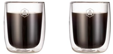 2 tasses à cappuccino double paroi - 250ml