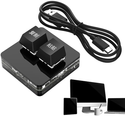2 knappsats – mini USB-knappsats kopiera och klistra in – RGB