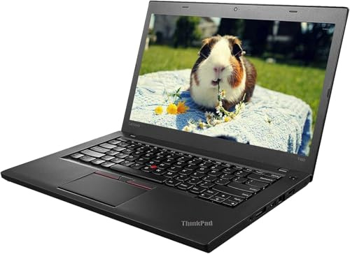 Lenovo T460 ThinkPad Laptop, 14'' HD Display, 6th Gen Quad Core i5-6200U, 16GB RAM, 1TB SSD, Qwerty Keyboard, Windows 11 Pro (Renewed)