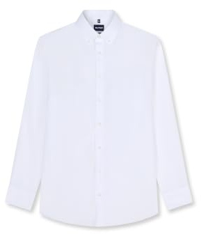 OLYMP Herren Businesshemd Langarm Luxor,Kariert,modern fit,Button-Down-Kragen