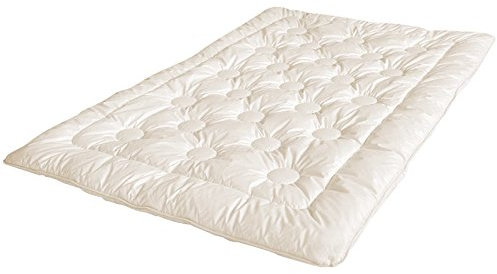 Öko Planet Duo Winterbettdecke mit Kamelhaar Füllung 200x200 cm, extra warme Bettdecke mit Bio Baumwollbezug, Verschiedene Größen