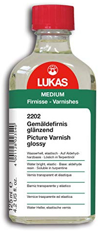 LUKAS Malmittel - Gemäldefirnis glänzend in 125 ml
