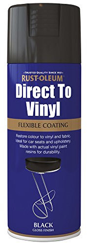 Rust-Oleum 400ml Direct to Vinyl Spray Paint - Black, AE0130001E8