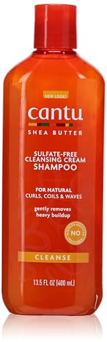 Cantu Shampoo Natural Hair Cleansing 13.5oz(Sulfate-Free) (3 Pack) by Cantu